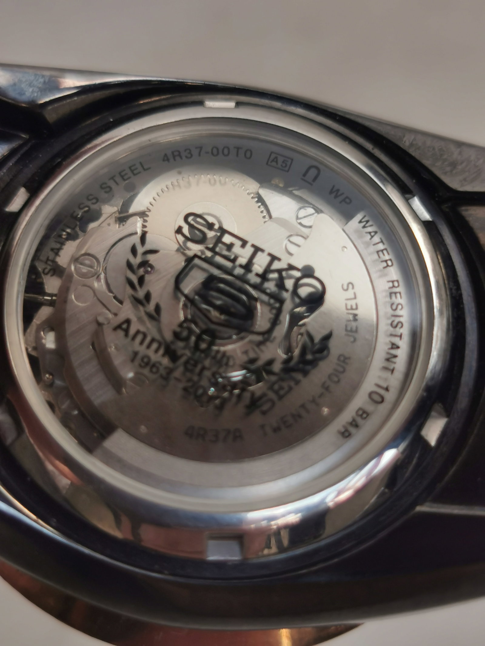 Rare Special Edition Seiko Sports 50th Anniversary Automatic Watch - 4