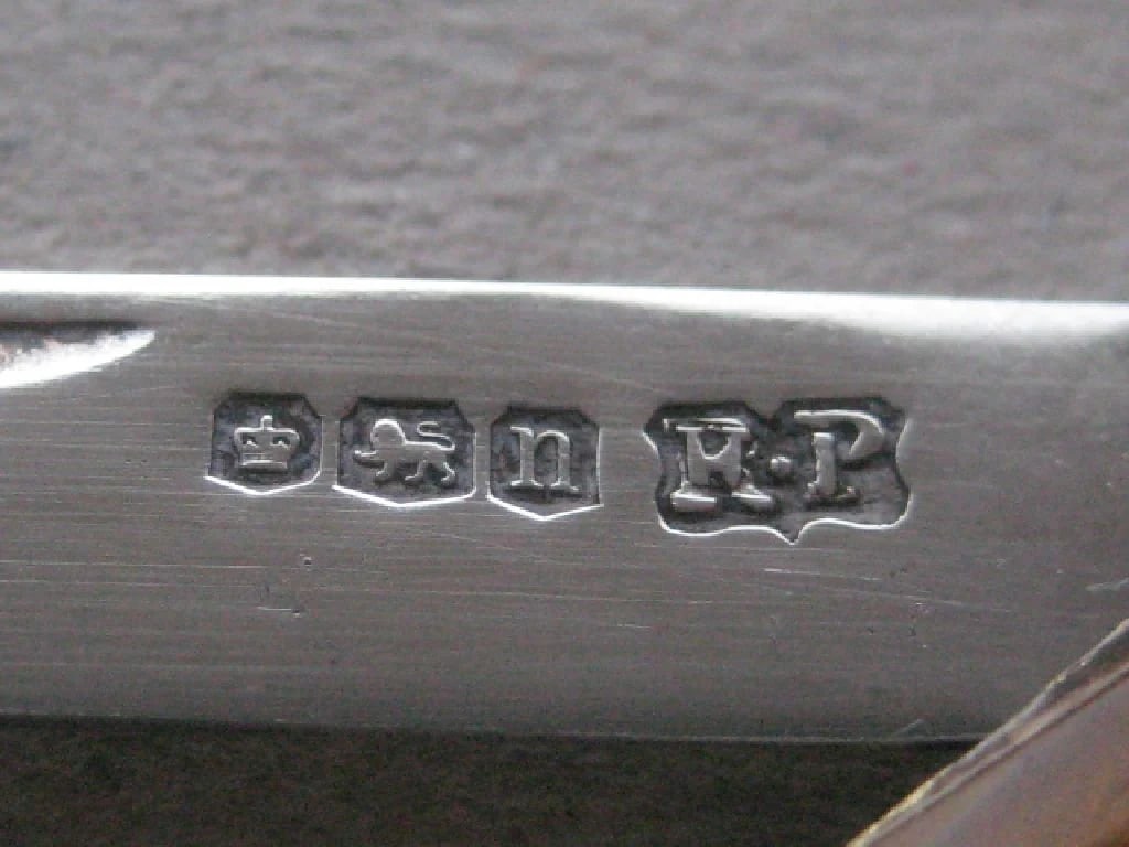 George V Silver Bladed Folding Fruit Knife - 3