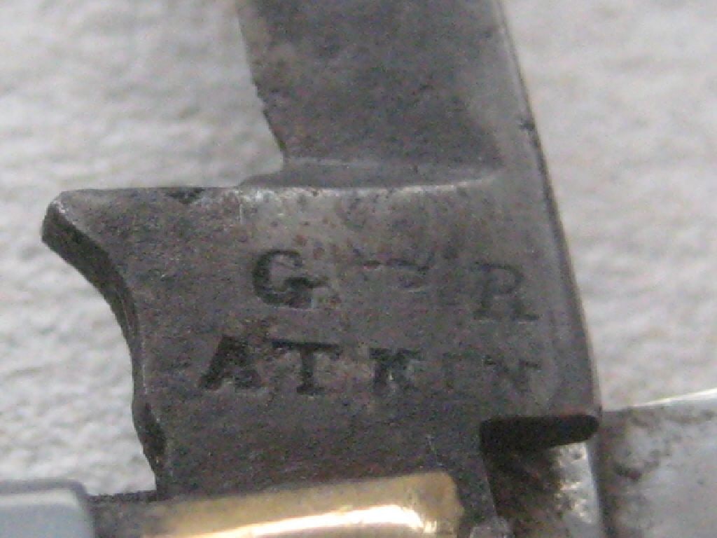Rare George IV Mother of Pearl Hafted Twin Bladed Silver Folding Fruit Knife, Sheffield 1827 - 6
