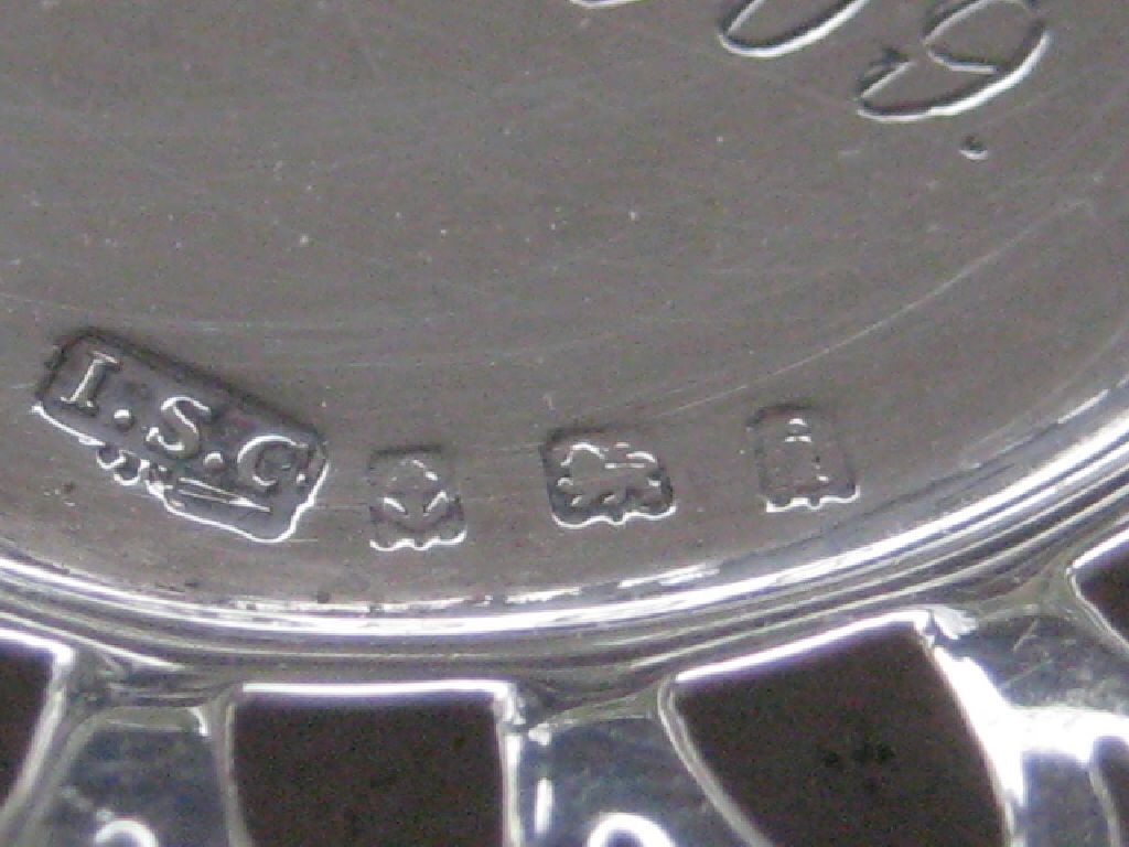 Antique Silver Sweetmeat Basket, Birmingham 1908 - 4