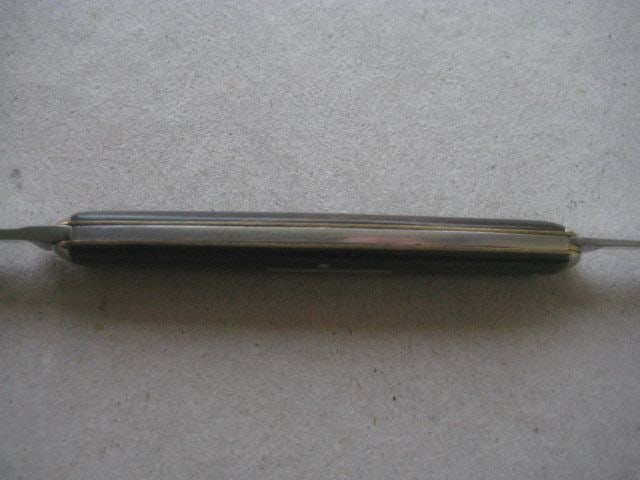 Antique Horn Hafted Twin Bladed Penknife, c1900 - 9