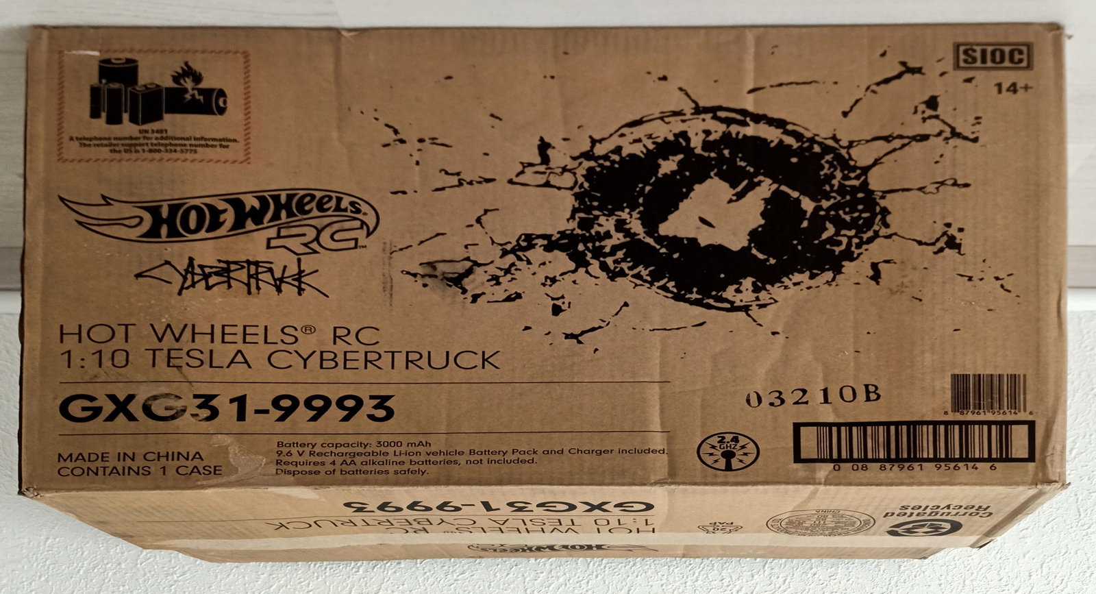 Hot Wheels® R/C Tesla Cybertruck GXG31-9993 (Limited Edition!) Scale 1:10 - Sold Out! (#0567) - 10