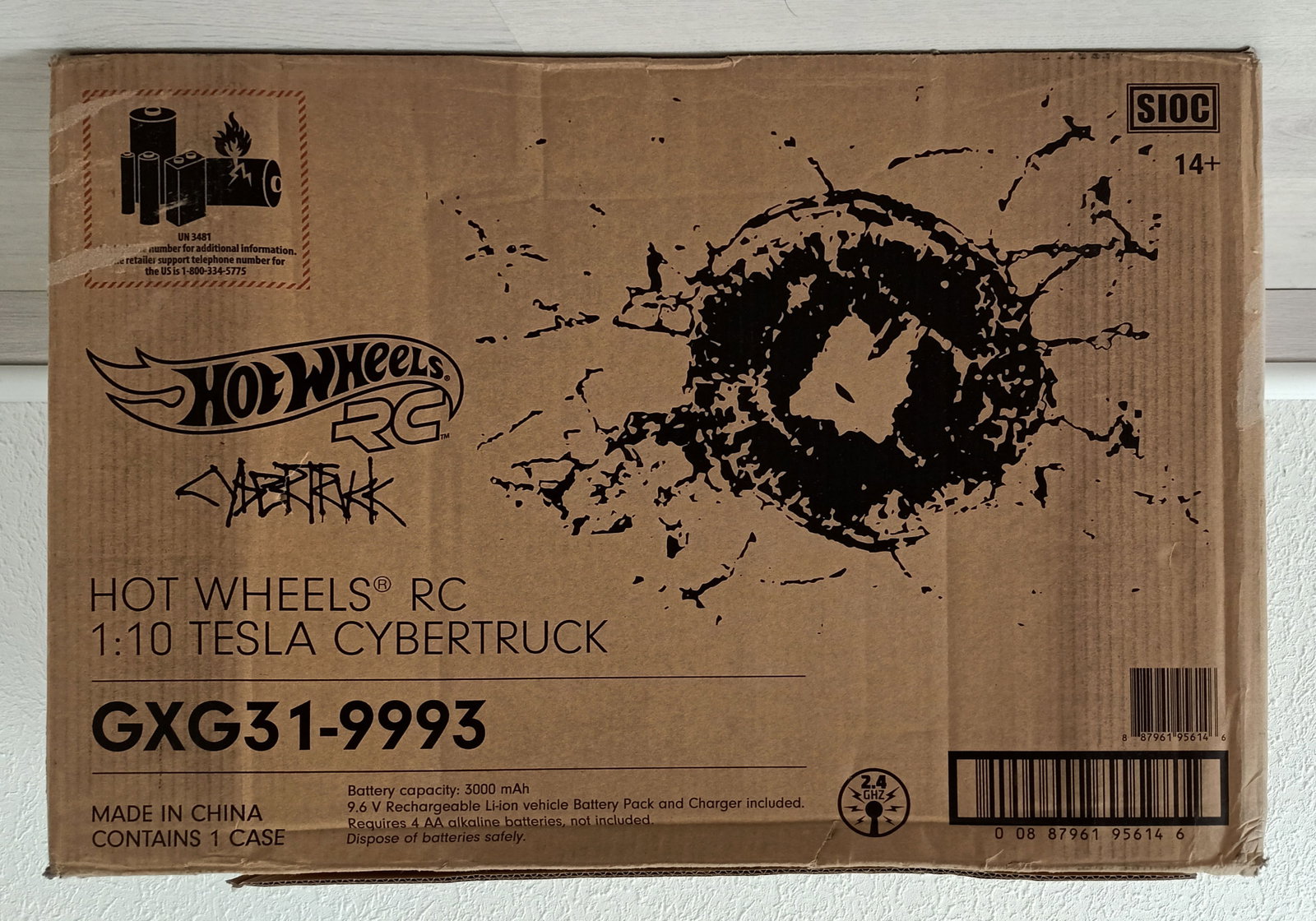 Hot Wheels® R/C Tesla Cybertruck GXG31-9993 (Limited Edition!) Scale 1:10 - Sold Out! (#0567) - 13