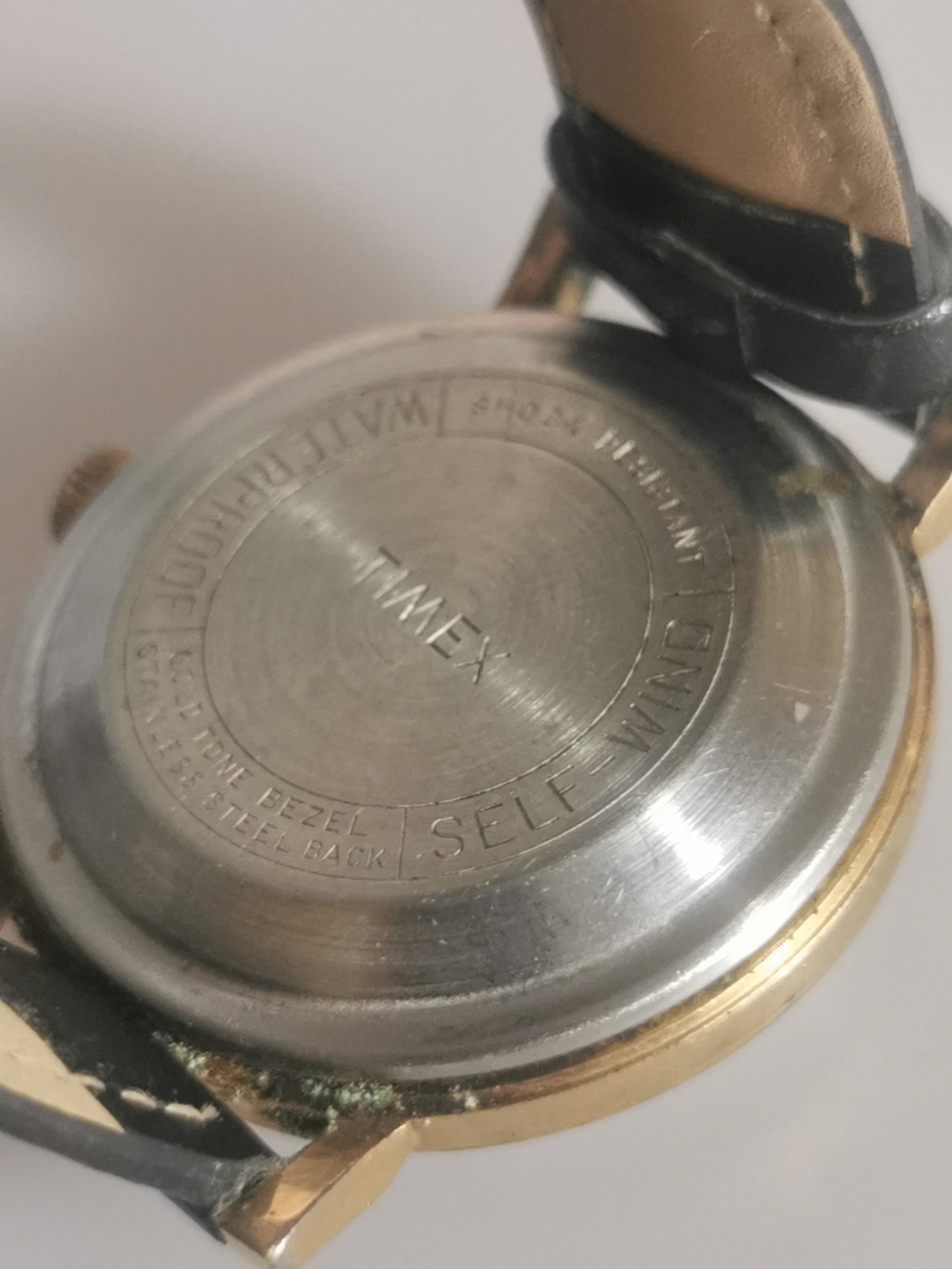 Vintage Timex Self-Wind Automatic Gents Wristwatch – Gold Tone – Working - 3