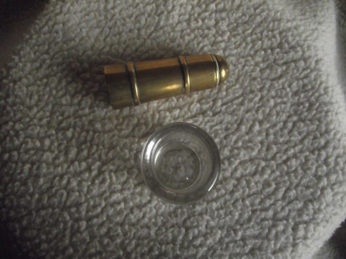 Victorian Brass Inkwell Desk Set - Military Theme - Lozenge Mark 13th January 1883 - 10