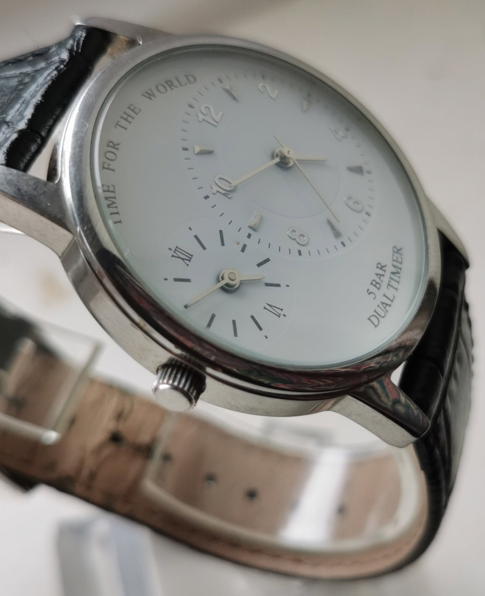 Vintage TCM Tchibo "Time For The World" Dual Timer Watch - 2