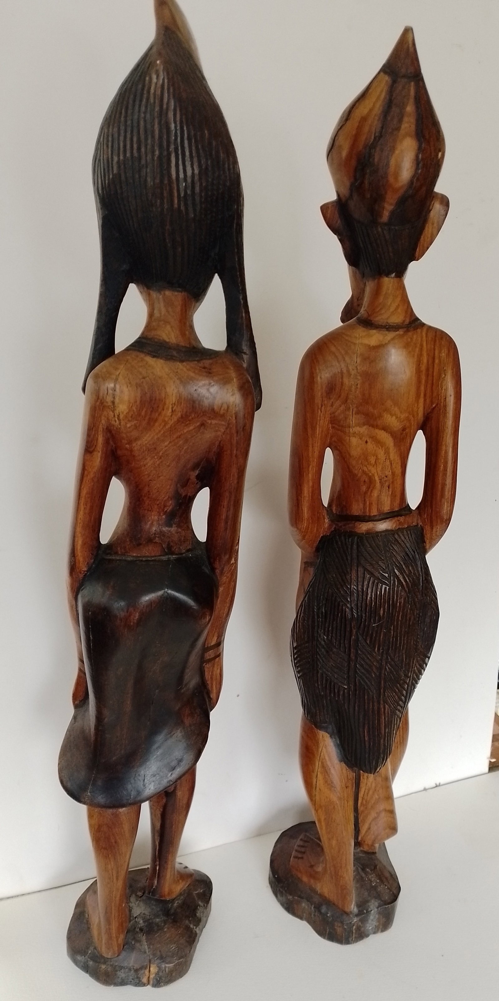 African Hardwood Satues - 2