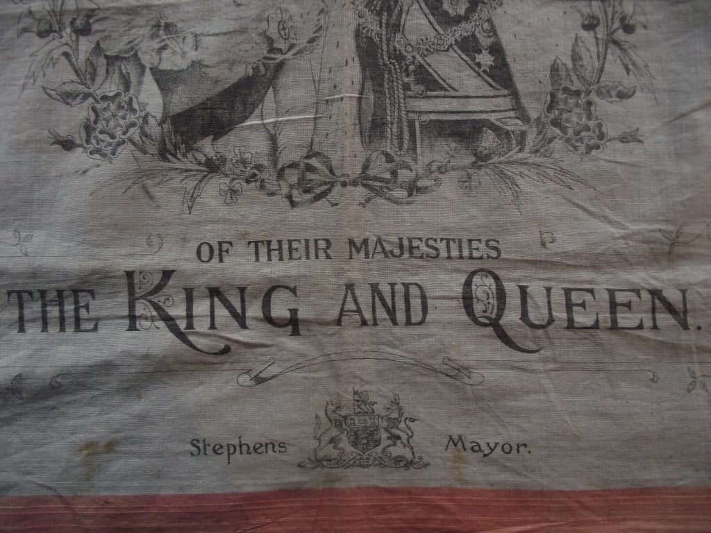 Commemorative Handkerchief - Royal Visit To Salford July 13th 1905 - 10