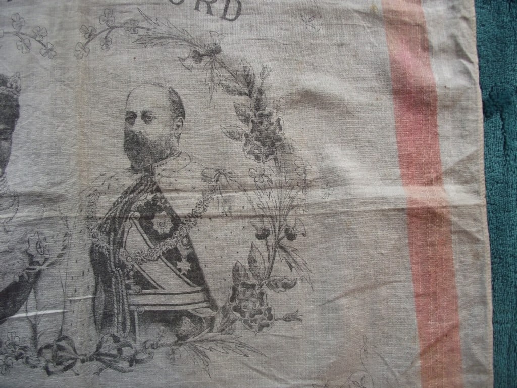 Commemorative Handkerchief - Royal Visit To Salford July 13th 1905 - 9