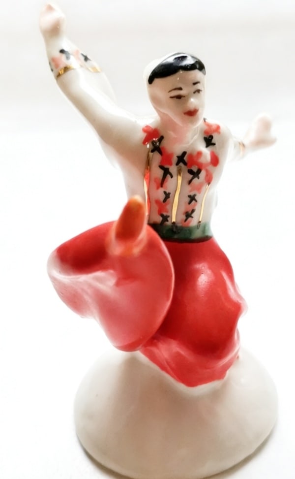 Beautiful Set of Vintage USSR / Soviet Union Folk Art Figurine - 6