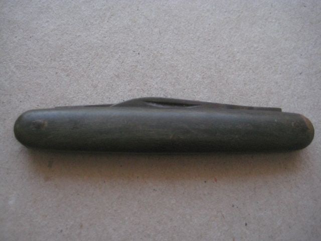 Antique French Horn Hafted Twin Steel Bladed Penknife, c1900 - 7