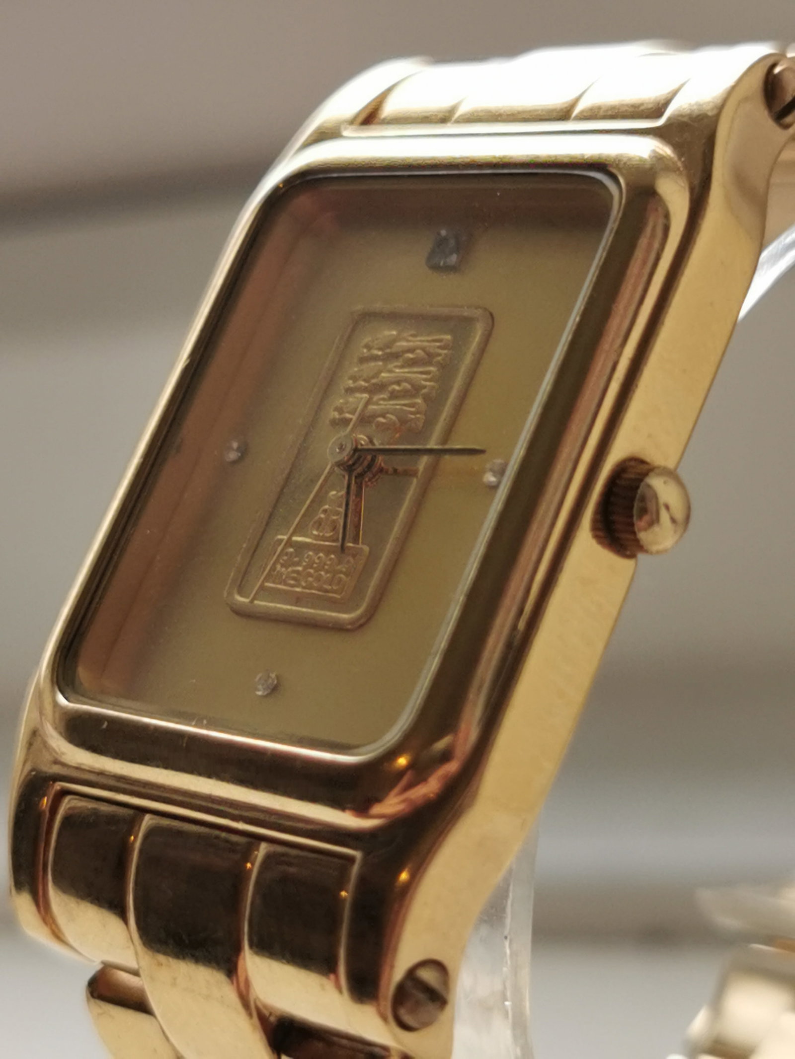 Vintage Brooks & Bentley Gold Ingot Watch 1g 24k Fine Gold - 3