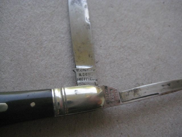 Antique Horn Hafted Multi-Bladed Penknife, c1900 - 6