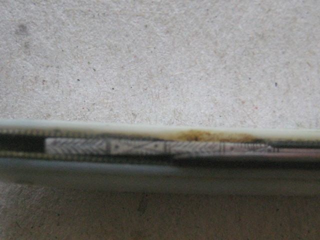 Antique Mother of Pearl Hafted Twin Bladed Penknife, c1900 - 14