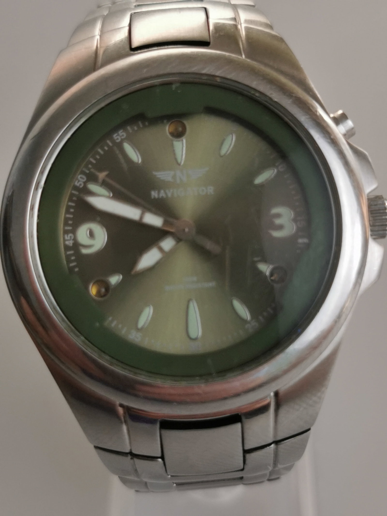 Vintage Navigator LED Light-Up Watch | Contech NV0003 | - 3