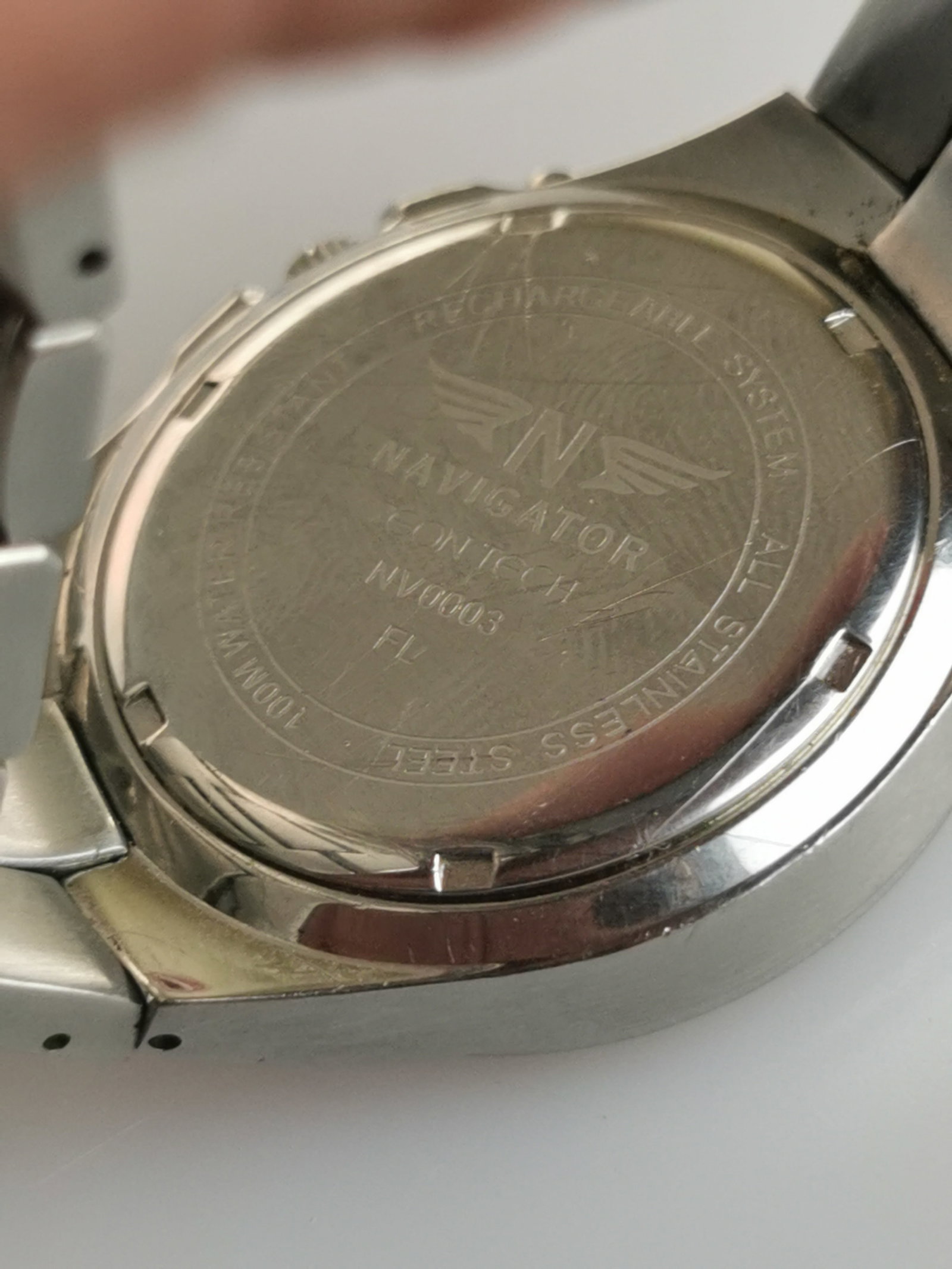 Vintage Navigator LED Light-Up Watch | Contech NV0003 | - 6