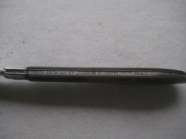Victorian Silver Bladed Folding Fruit Knife, Sheffield 1896 - 6