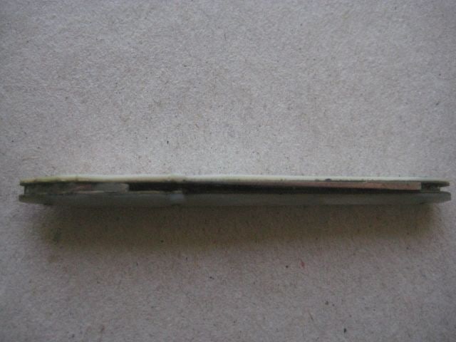 Antique Mother of Pearl Hafted Quill Bladed Penknife, c1900 - 8