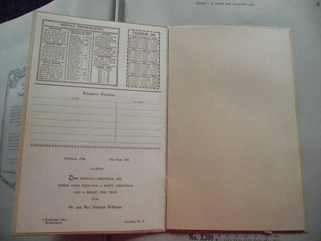 1936 Greeting Card and Calendar Sample Book - The Royal Art Private Christmas Greeting Cards - 12