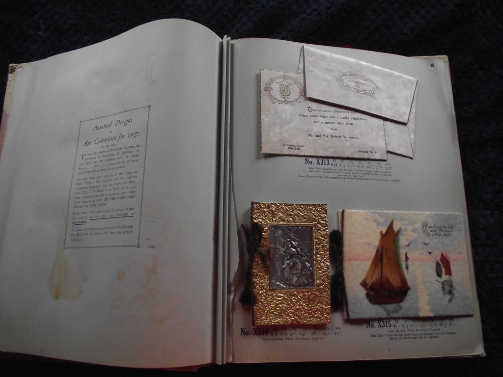 1936 Greeting Card and Calendar Sample Book - The Royal Art Private Christmas Greeting Cards - 14