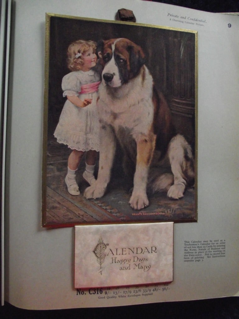 1936 Greeting Card and Calendar Sample Book - The Royal Art Private Christmas Greeting Cards - 16