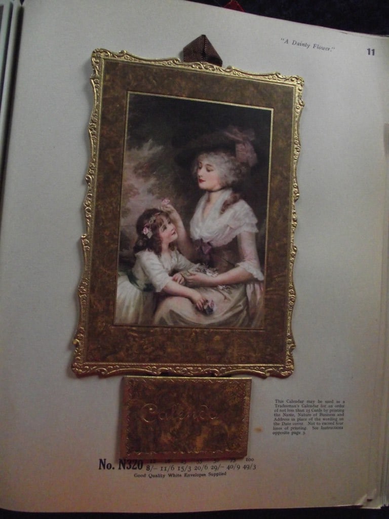1936 Greeting Card and Calendar Sample Book - The Royal Art Private Christmas Greeting Cards - 19