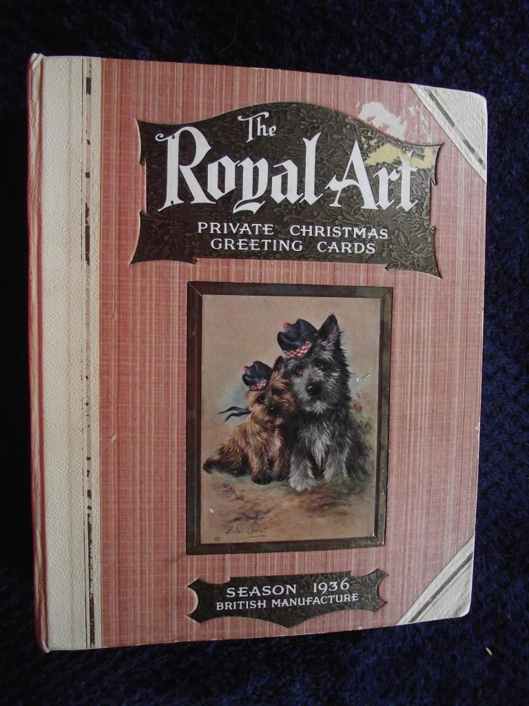 1936 Greeting Card and Calendar Sample Book - The Royal Art Private Christmas Greeting Cards: Title: 1936 Greeting Card and Calendar Sample Book - The Royal Art Private Christmas Greeting Cards Description: 1936 Greeting card and Calendar sample book - The Royal Art Private Christmas Greeting