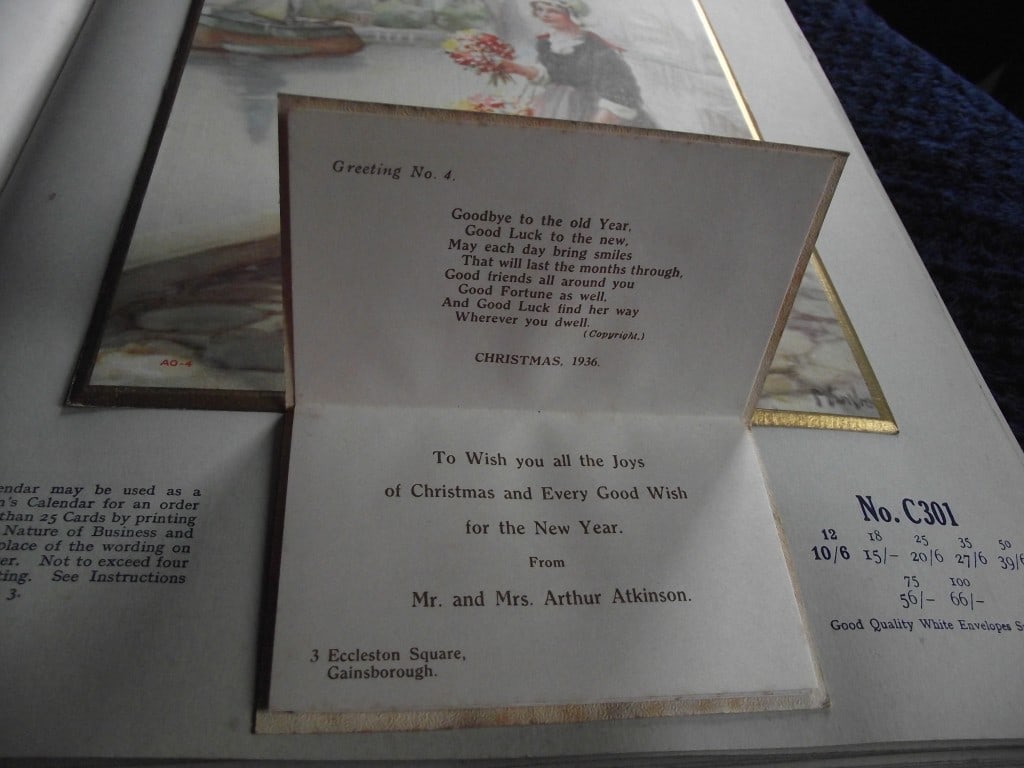 1936 Greeting Card and Calendar Sample Book - The Royal Art Private Christmas Greeting Cards - 3