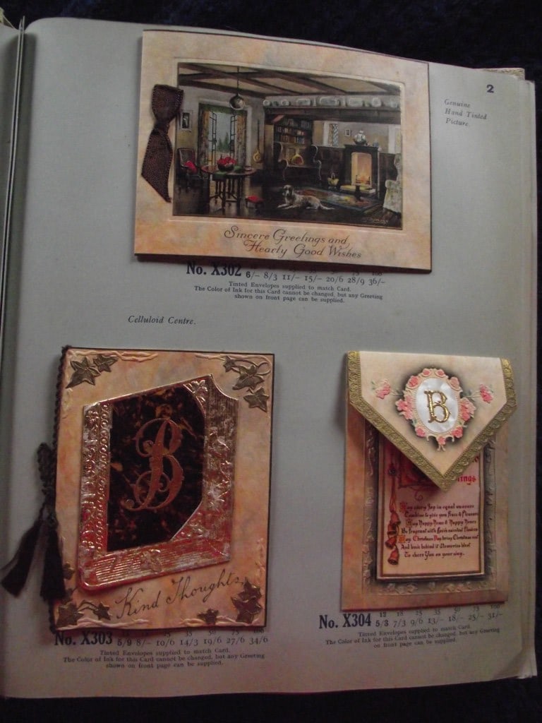 1936 Greeting Card and Calendar Sample Book - The Royal Art Private Christmas Greeting Cards - 5