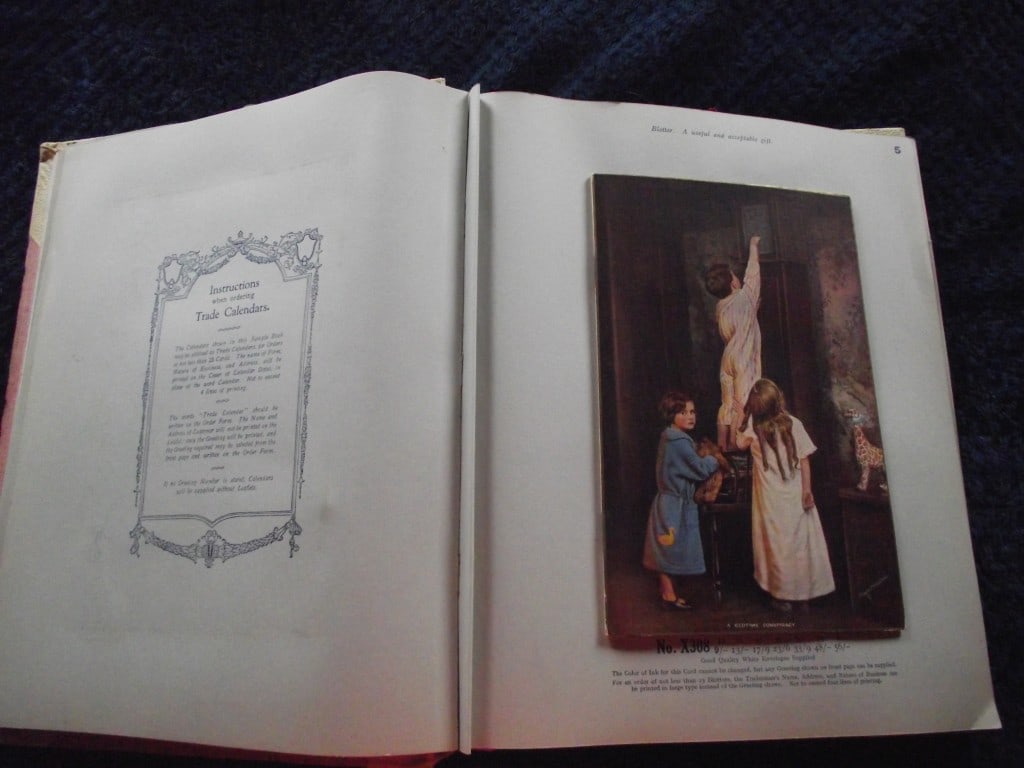 1936 Greeting Card and Calendar Sample Book - The Royal Art Private Christmas Greeting Cards - 9