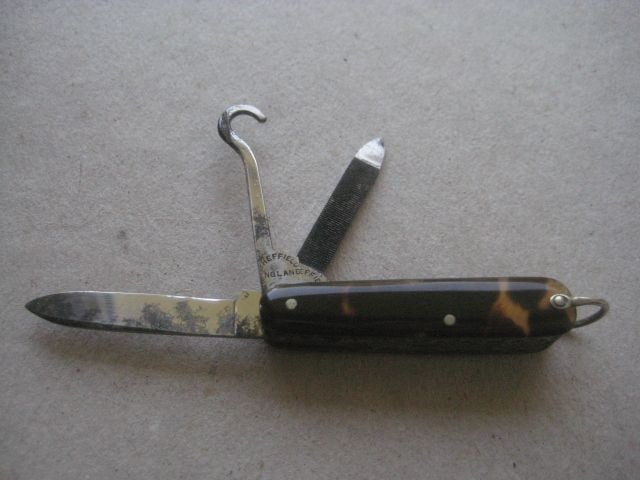 Antique Multibladed Penknife, c1900 - 2