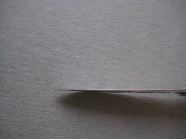 Victorian Mother of Pearl Hafted Silver Bladed Folding Fruit Knife, Sheffield 1876 - 9