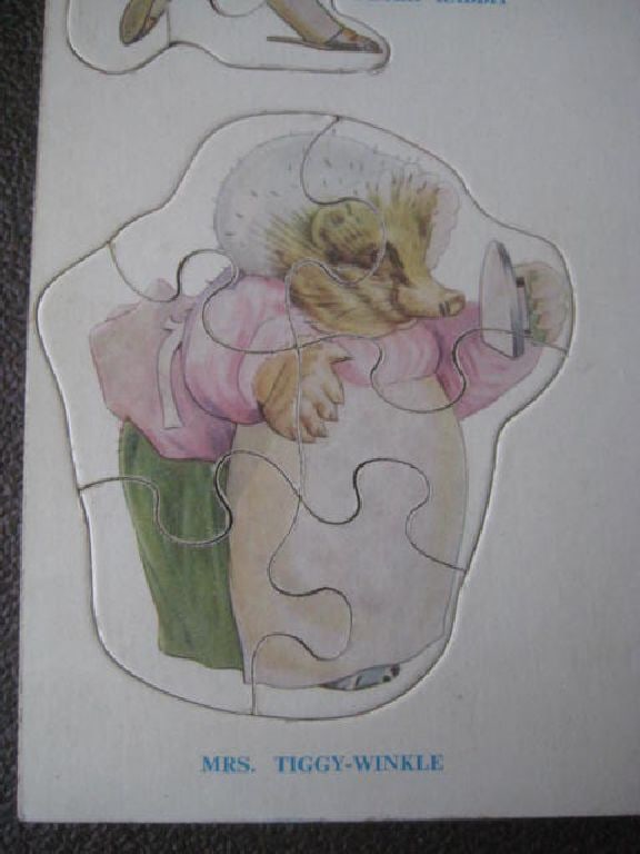 Vintage Peter Rabbit Children's Wooden Jigsaw - 3