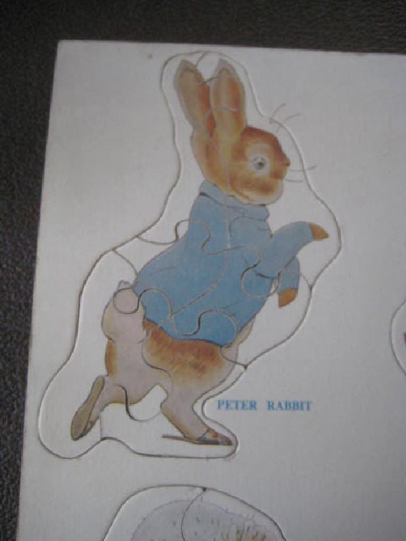 Vintage Peter Rabbit Children's Wooden Jigsaw - 4