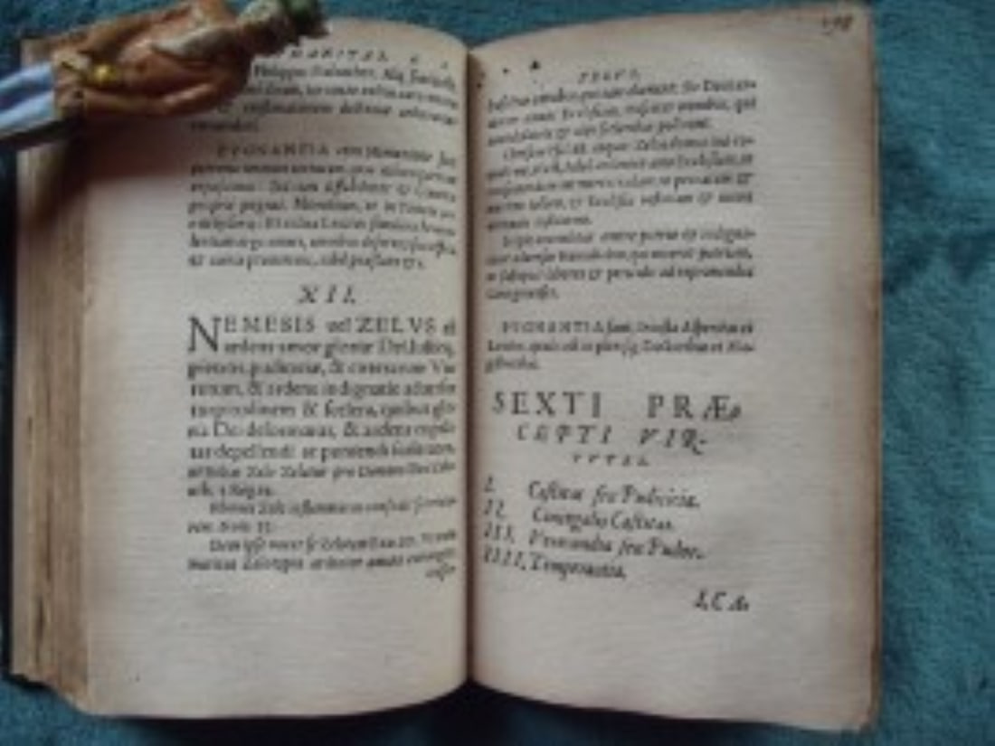 Regulae Vitae, Virtutum Descriptiones Methodicae - David Chytraeus - Published By Witebergae 1565 - 16