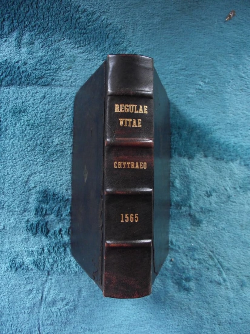 Regulae Vitae, Virtutum Descriptiones Methodicae - David Chytraeus - Published By Witebergae 1565: Title: Regulae Vitae, Virtutum Descriptiones Methodicae - David Chytraeus - Published By Witebergae 1565 Description: Regulae vitae, virtutum descriptiones methodicae, in Academia Rostochiana