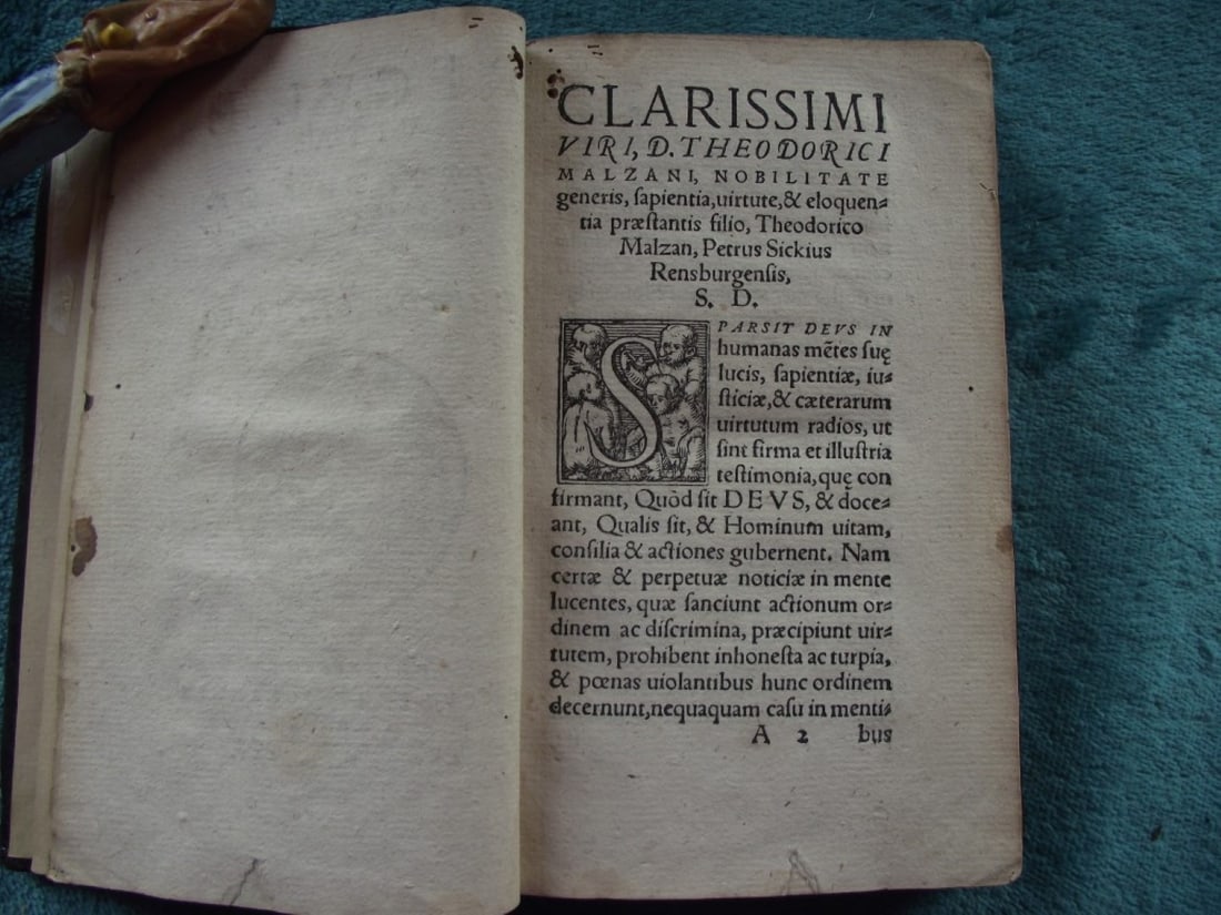 Regulae Vitae, Virtutum Descriptiones Methodicae - David Chytraeus - Published By Witebergae 1565 - 7