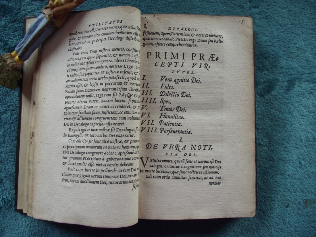 Regulae Vitae, Virtutum Descriptiones Methodicae - David Chytraeus - Published By Witebergae 1565 - 9