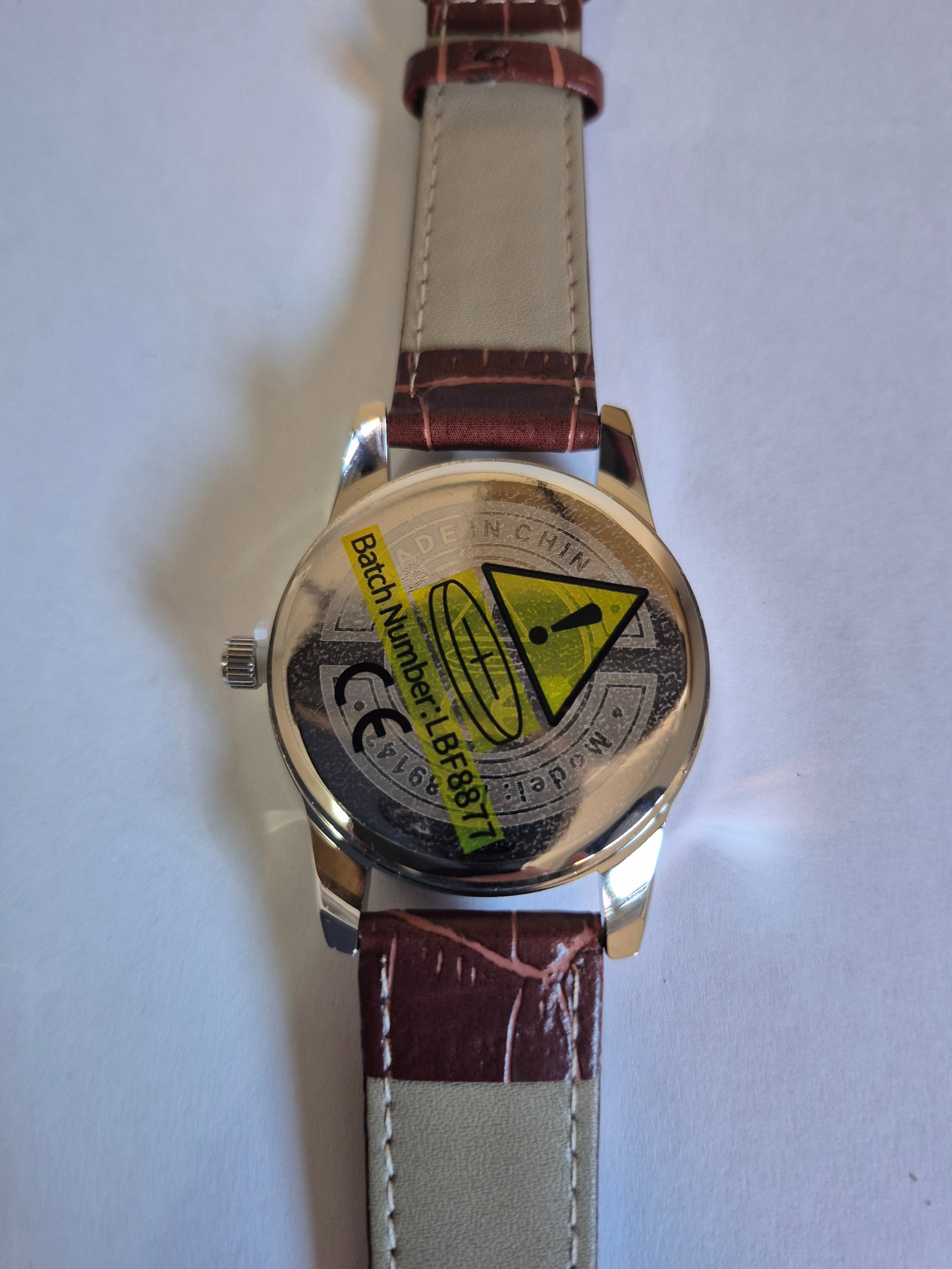 LIGE Men's Quartz Wristwatch With Date Display – Brown Leather Strap – Boxed - 2