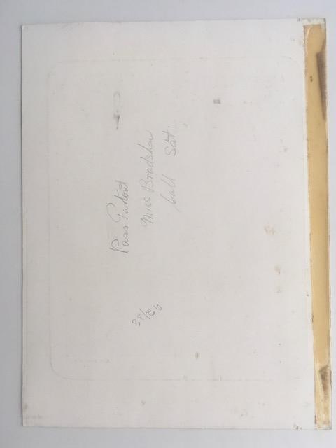 1938 'Hope' By 'G F Watts RA', Large Note Card By Eyre & Spottiswood Ltd - 2