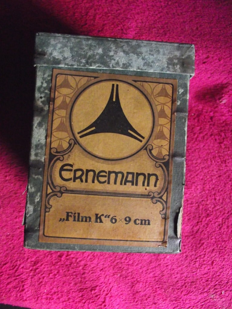 Ernemann ""Film K"" 6x9 Box Camera With Original Shop Box - Circa 1920 - 1926 - 20