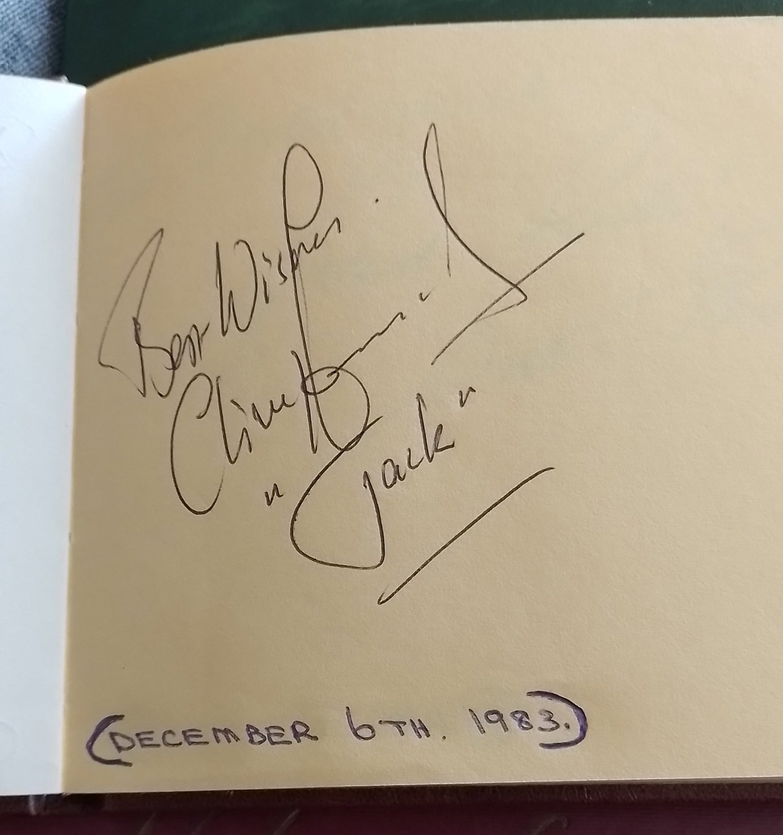 Three Autograph Albums 1970- 80's - 4
