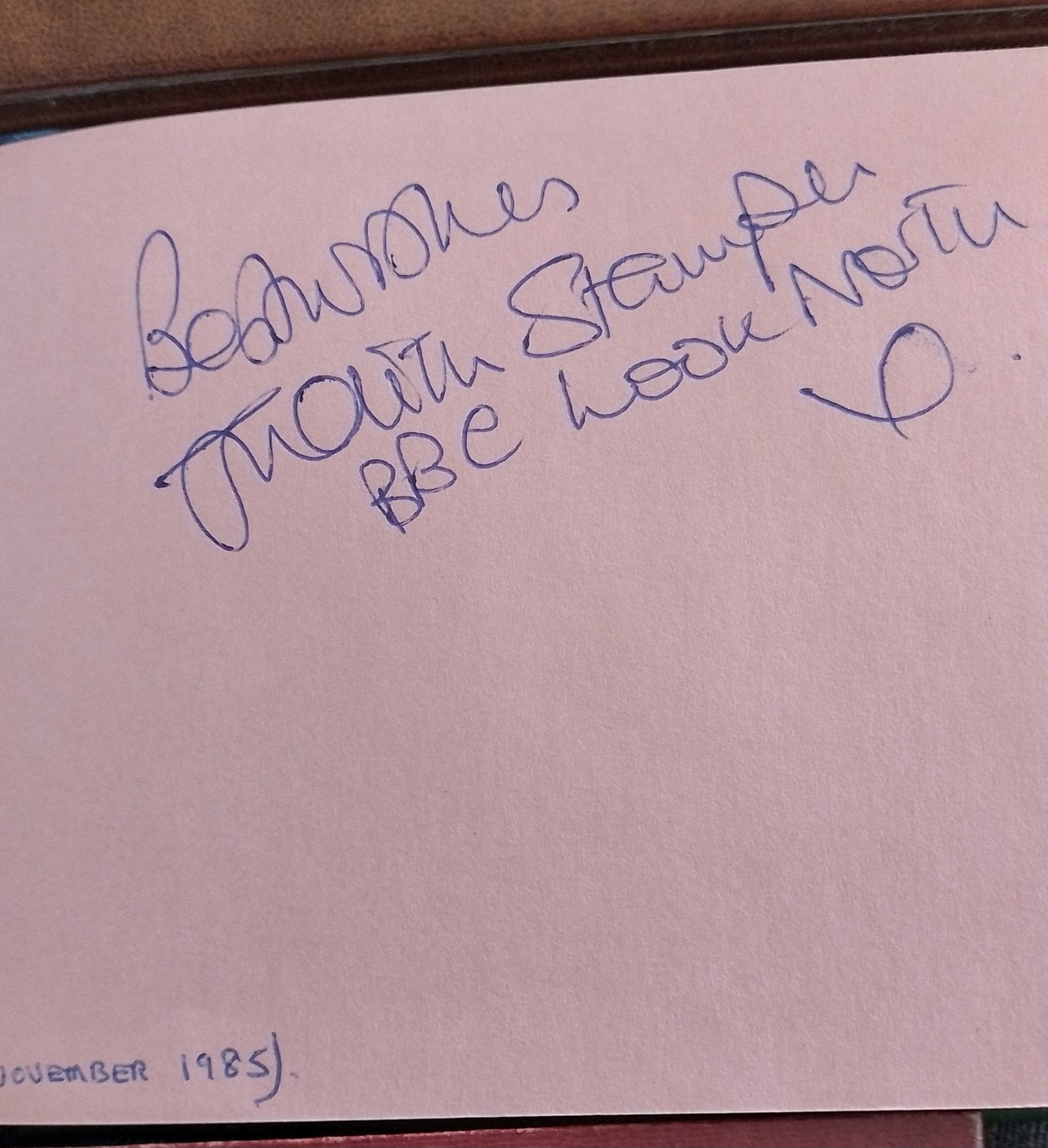 Three Autograph Albums 1970- 80's - 6