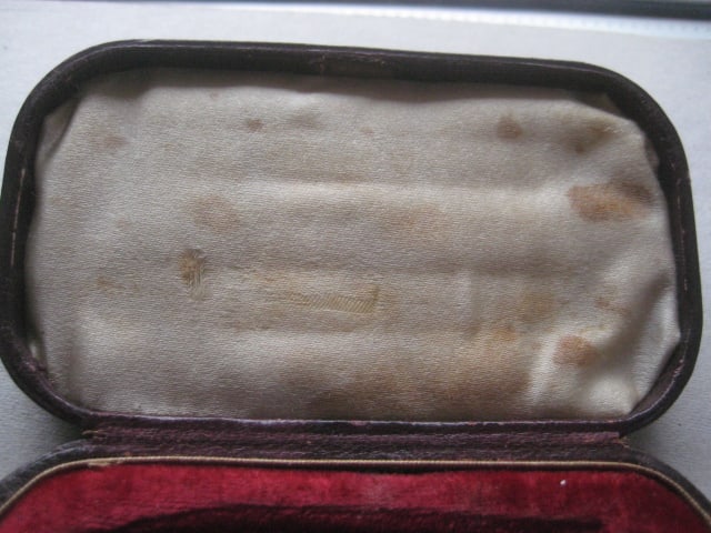 Victorian Cased Matching Silver Bladed Folding Fruit Knife and Fork - 4