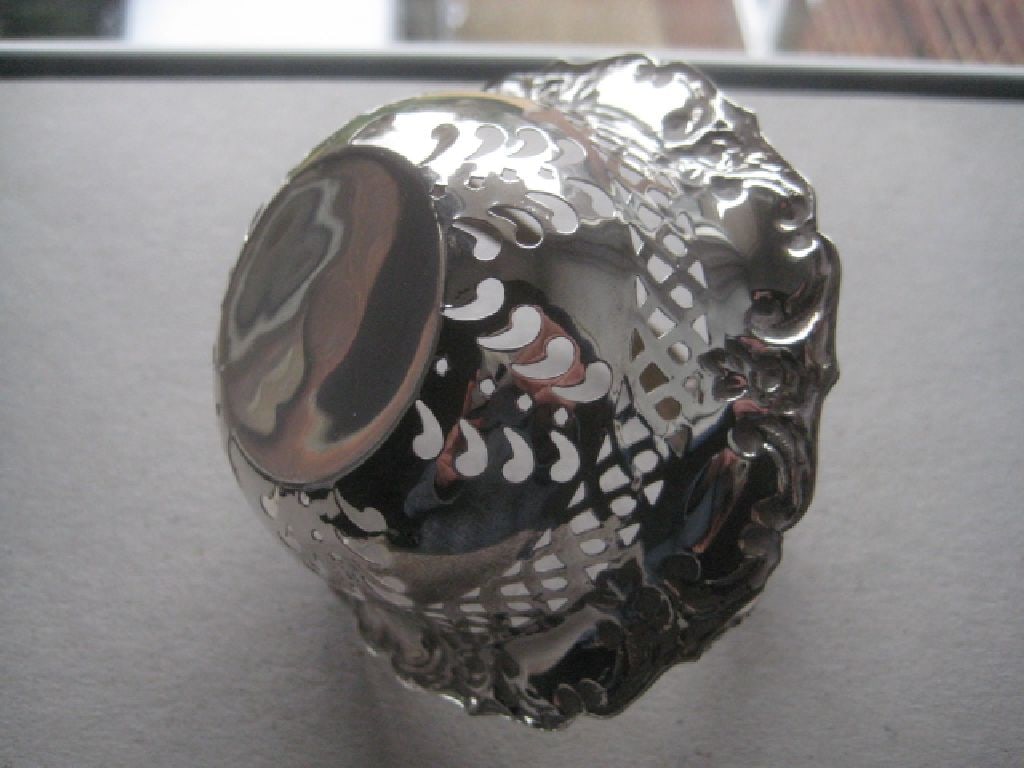 Antique Silver Sweetmeat Basket, Birmingham 1910 - 2