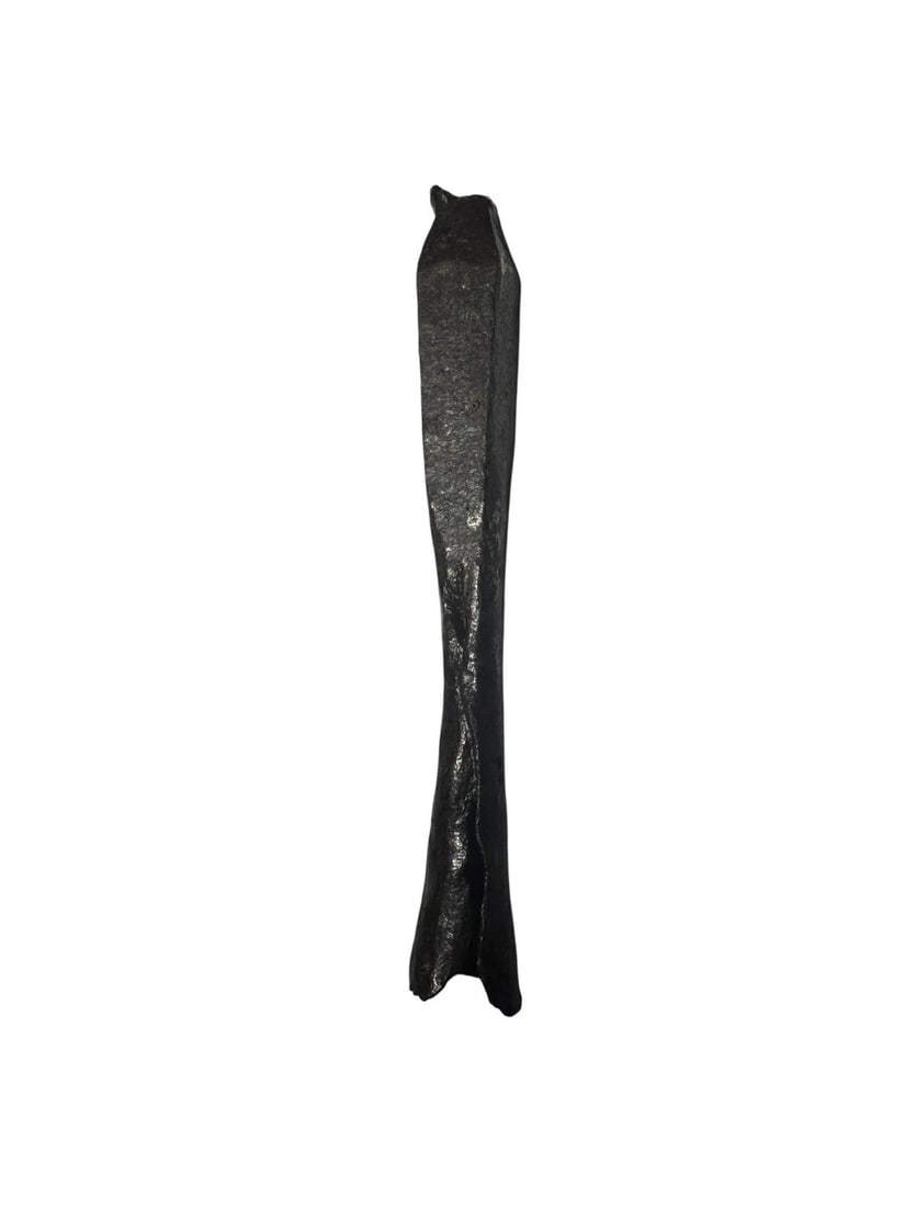 Medieval Iron Armour Piercing Crossbow Bolt Head (C60): Title: Medieval Iron Armour Piercing Crossbow Bolt Head (C60) Description: Medieval iron armour piercing crossbow bolt head, 12th-14th century AD Condition: battle used condition Item number: C60