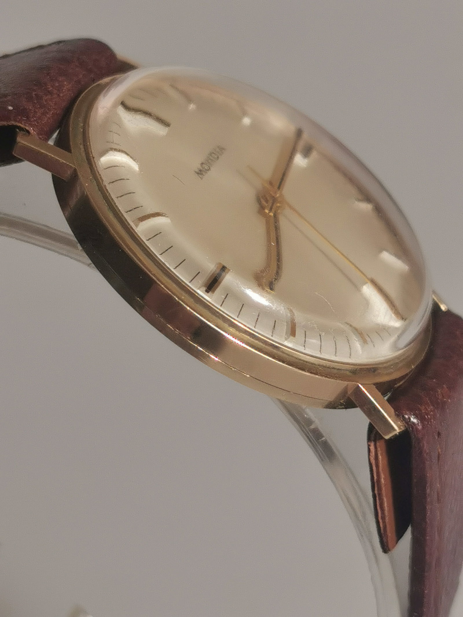 Vintage Mondia 9ct Gold Mechanical Watch – Working – With Box – British Hallmarked - 6
