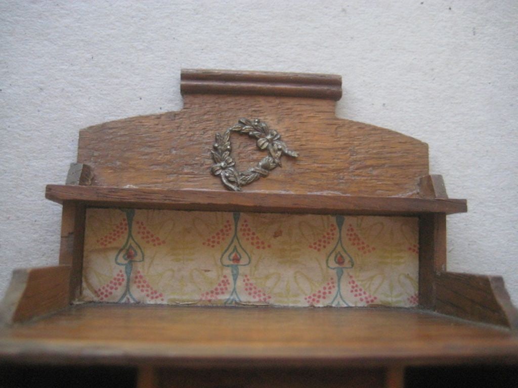 Vintage Dolls House Wooden Wash Stand - 7
