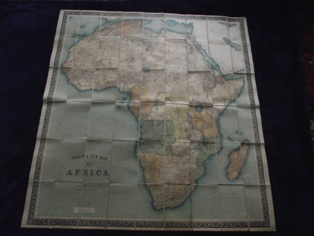 Philips’ New Map of Africa - London and Liverpool - George Philip & Son - Circa 1899 - 12