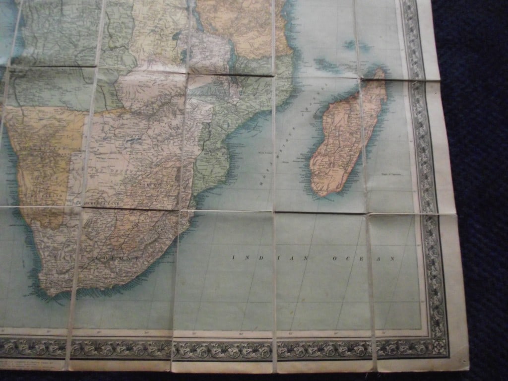 Philips’ New Map of Africa - London and Liverpool - George Philip & Son - Circa 1899 - 13
